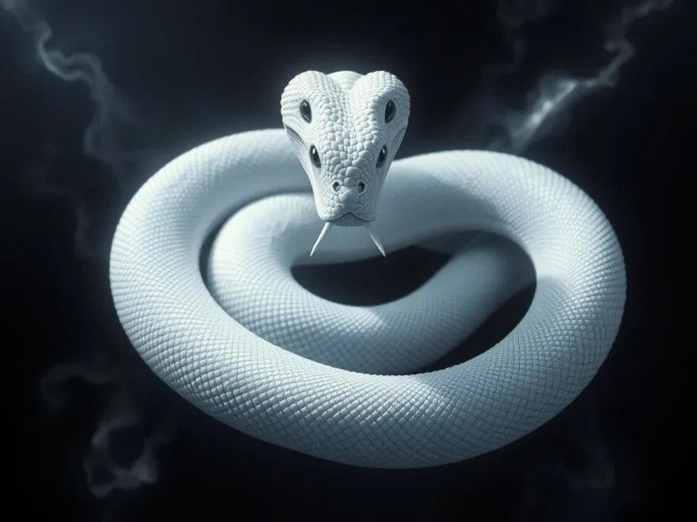 White Snake Spiritual Meaning: Embracing Transformation and Wisdom