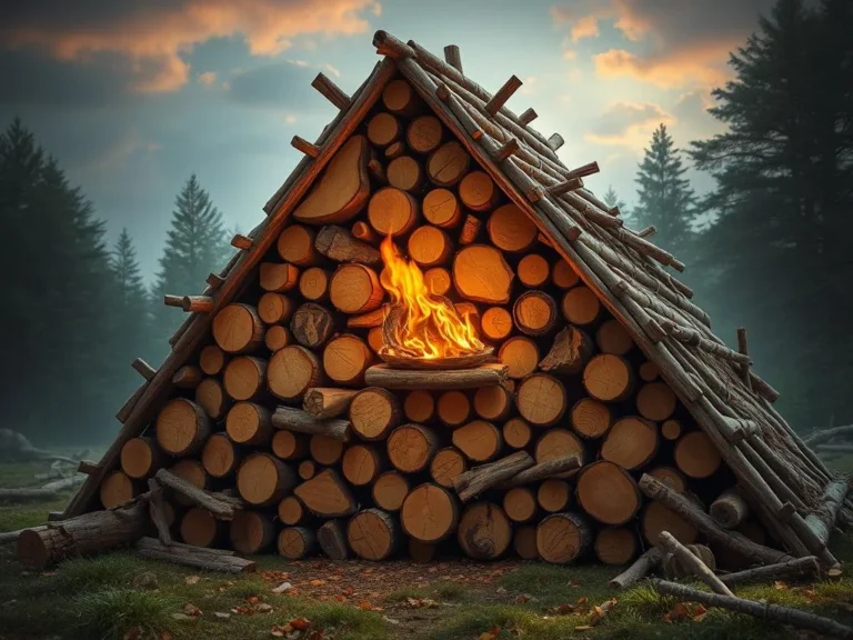 Wood Pile Spiritual Meaning: Discovering Inner Strength and Resilience