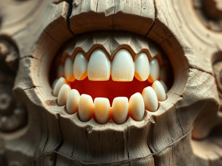 Wooden Teeth Spiritual Meaning: Unveiling Hidden Wisdom and Symbolism
