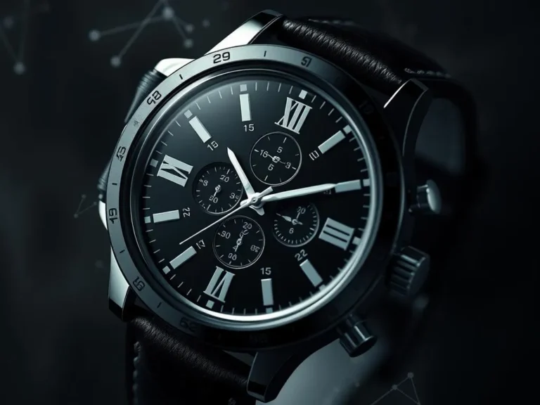 Wrist Watch Black Spiritual Meaning: Time, Balance, and Protection