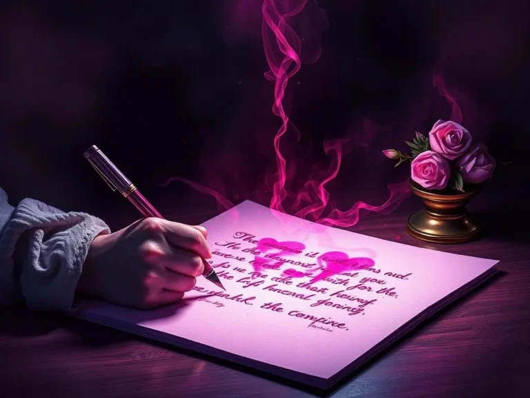 Writing in Pink Ink Spiritual Meaning: Unveiling the Power of Colorful Expression