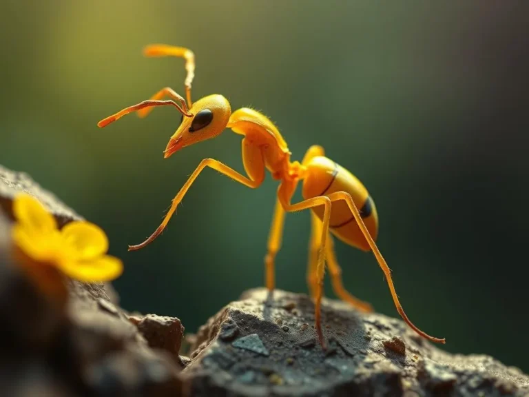 Yellow Ant Spiritual Meaning: Discovering the Hidden Messages in Nature