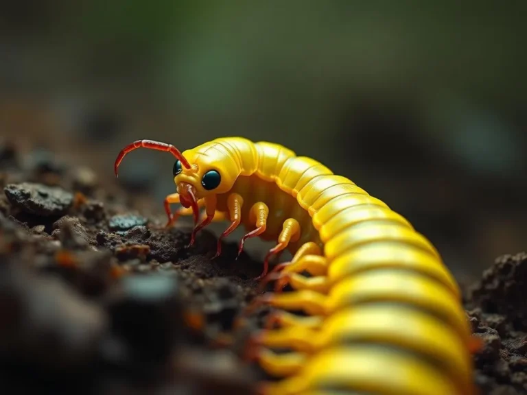 Yellow Centipede Spiritual Meaning: Unraveling the Mysteries of This Fascinating Creature