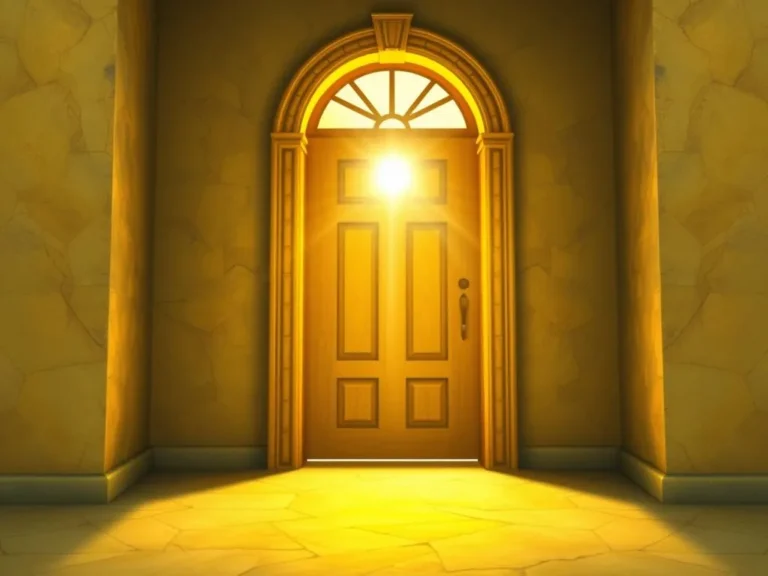 Yellow Door Spiritual Meaning: Unlocking the Door to New Beginnings