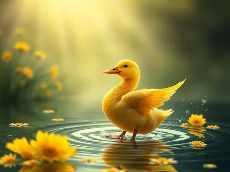 Yellow Duck Spiritual Meaning: Exploring the Joy and Playfulness of Life