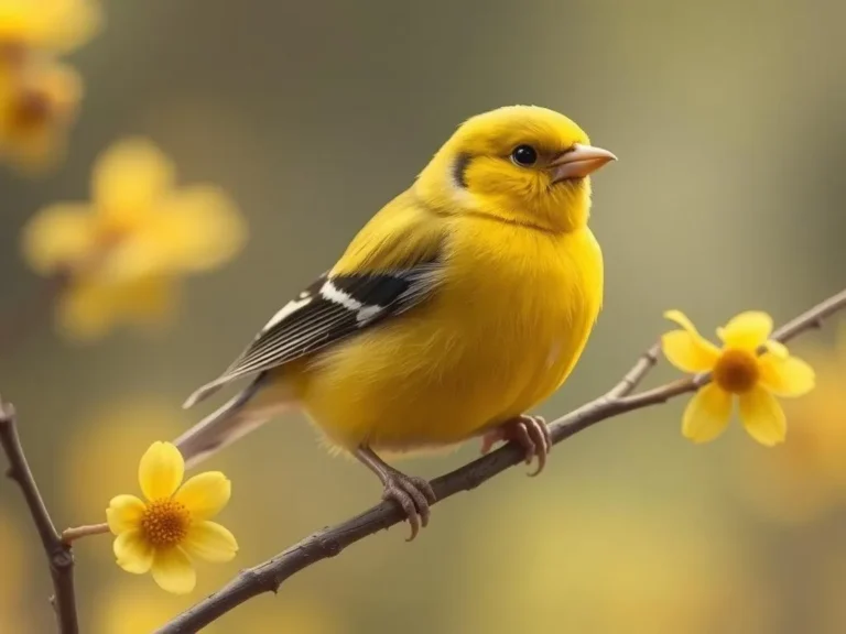 Yellow Finch Spiritual Meaning: Discovering Joy and Freedom in Nature