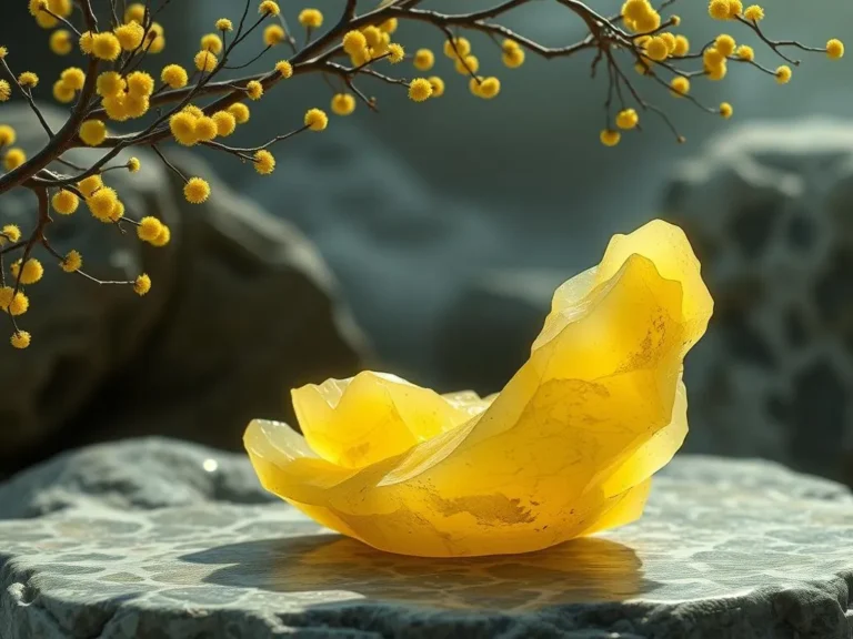 Yellow Jade Spiritual Meaning: Unlocking Joy and Healing Energy