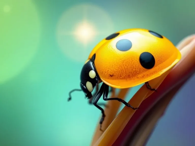 Yellow Ladybug Spiritual Meaning: Discovering Joy and Transformation