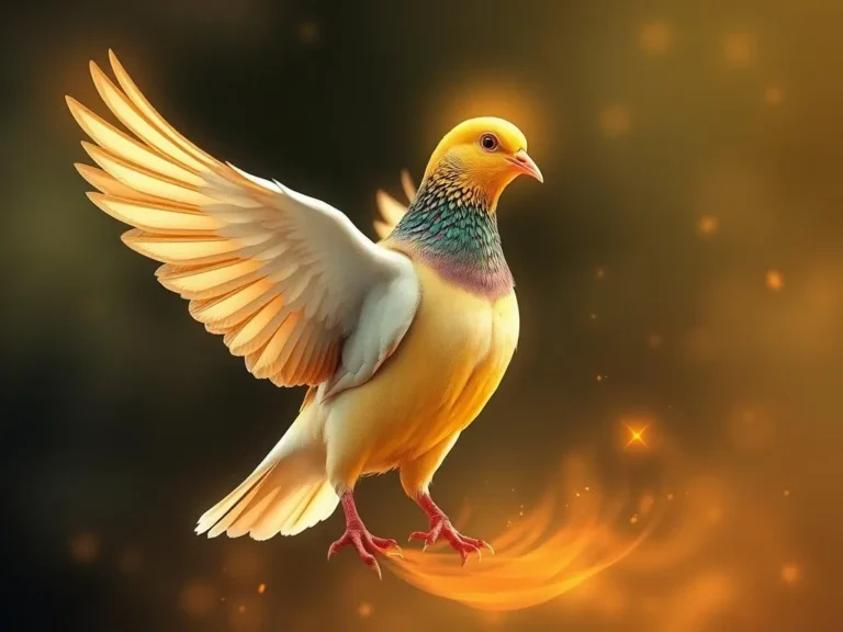 Yellow Pigeon Spiritual Meaning: Discovering the Symbolism Behind This Unique Bird