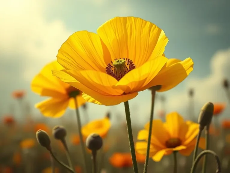 Yellow Poppy Spiritual Meaning: Discovering the Essence of Joy and Healing