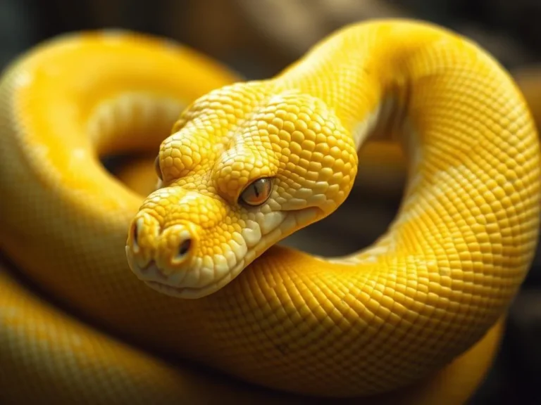 Yellow Python Spiritual Meaning: Unraveling the Mysteries of the Serpent