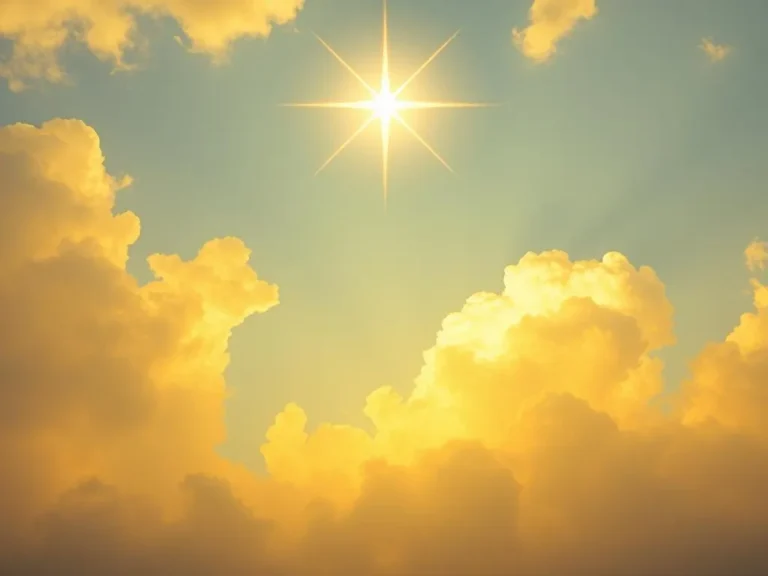 Yellow Sky Spiritual Meaning: Exploring the Mystical Significance of a Golden Horizon