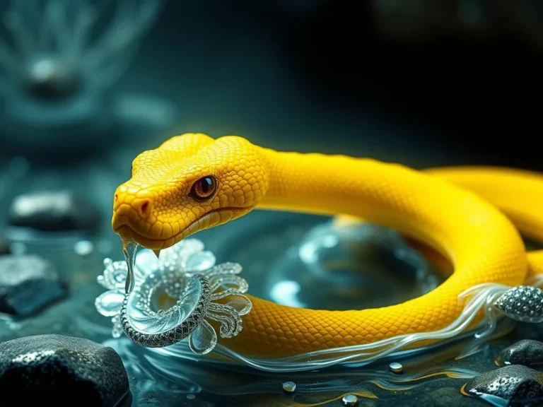 Yellow Snake Spiritual Meaning: Unraveling the Mysteries of the Serpent