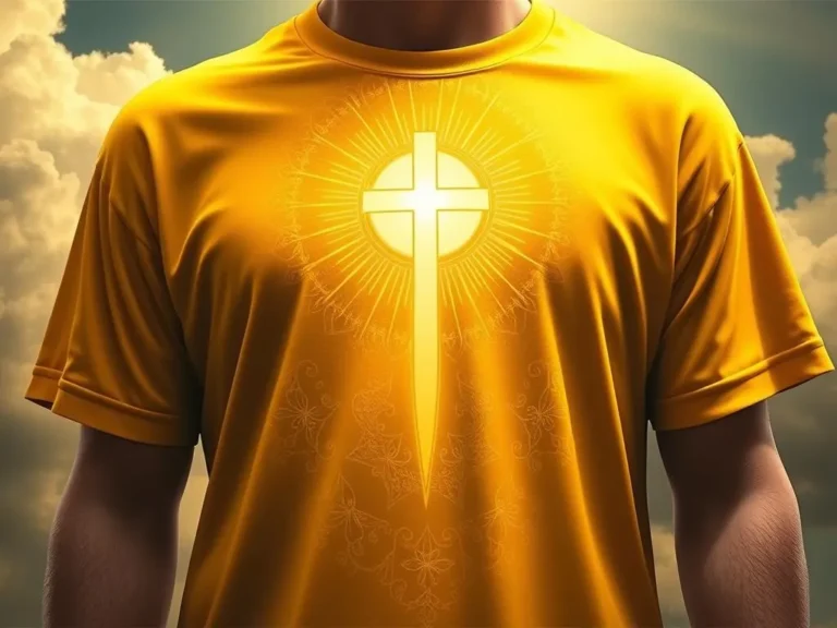 Yellow T Shirt Spiritual Meaning: Embracing Joy and Positivity