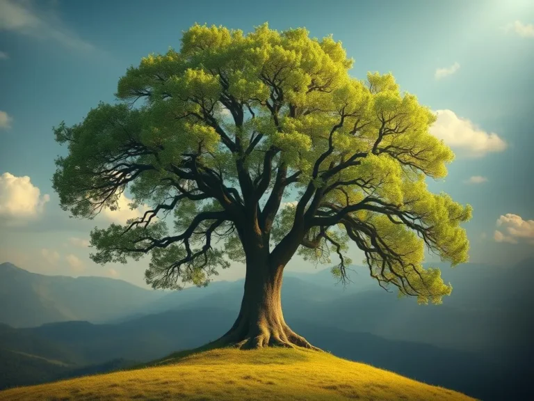 Young Tree Spiritual Meaning: Embracing Growth and Renewal
